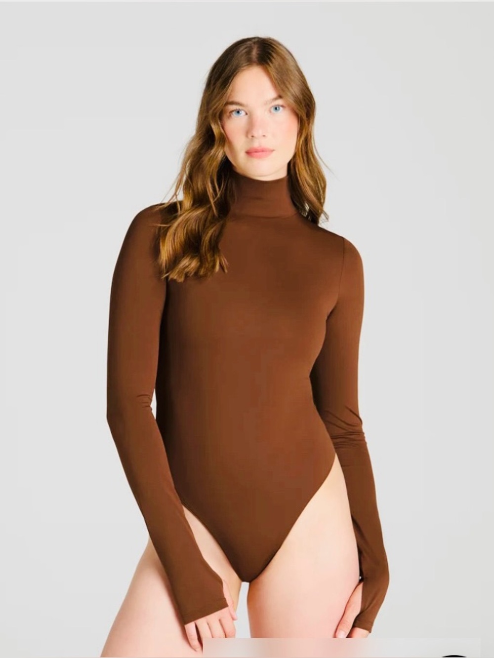 NWT Long Sleeve Mock Neck Bodysuit - Sleek Layering Basic